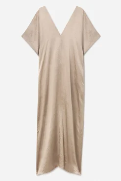 V-Neck Crinkle Kaftan