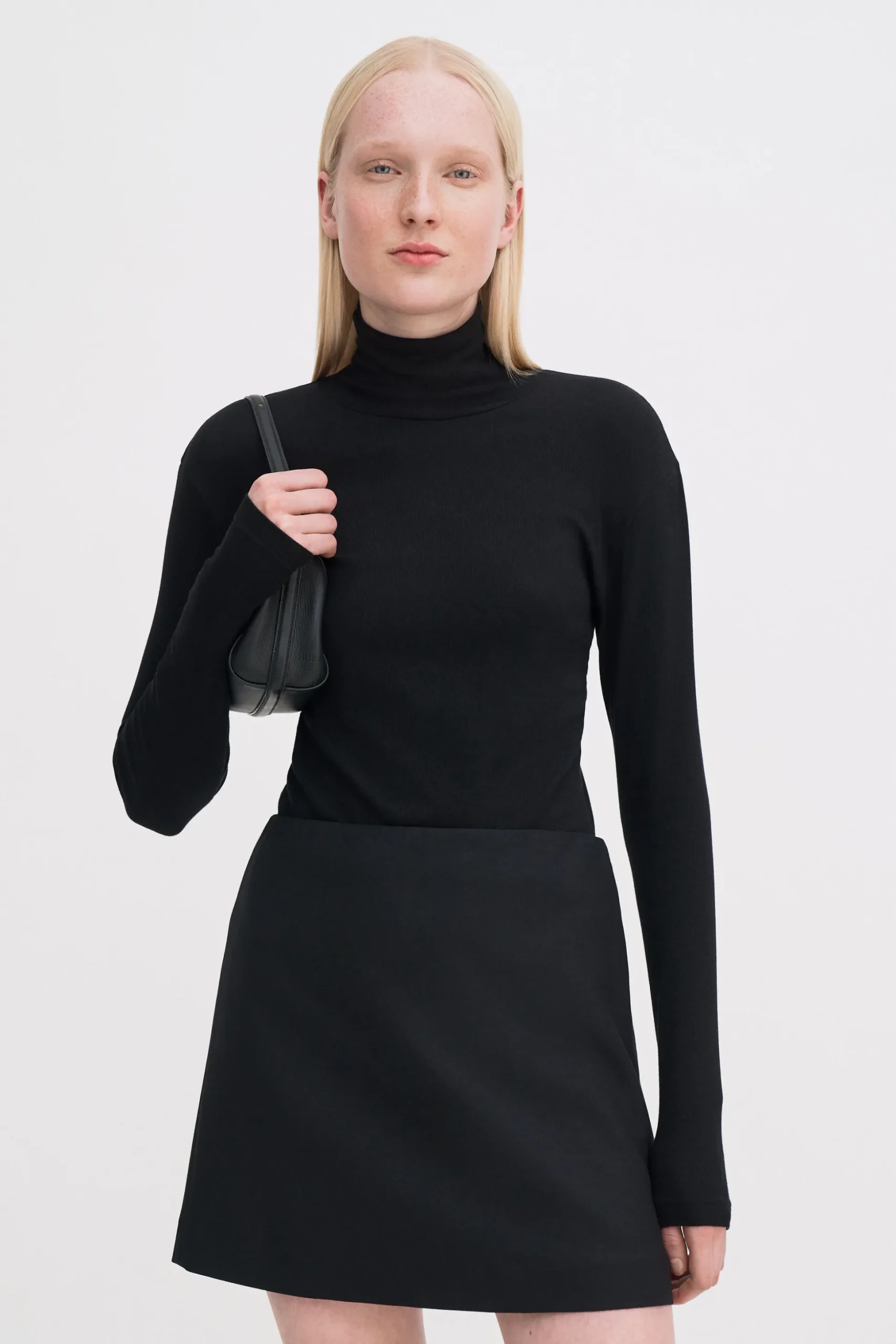 Wool Mini Skirt