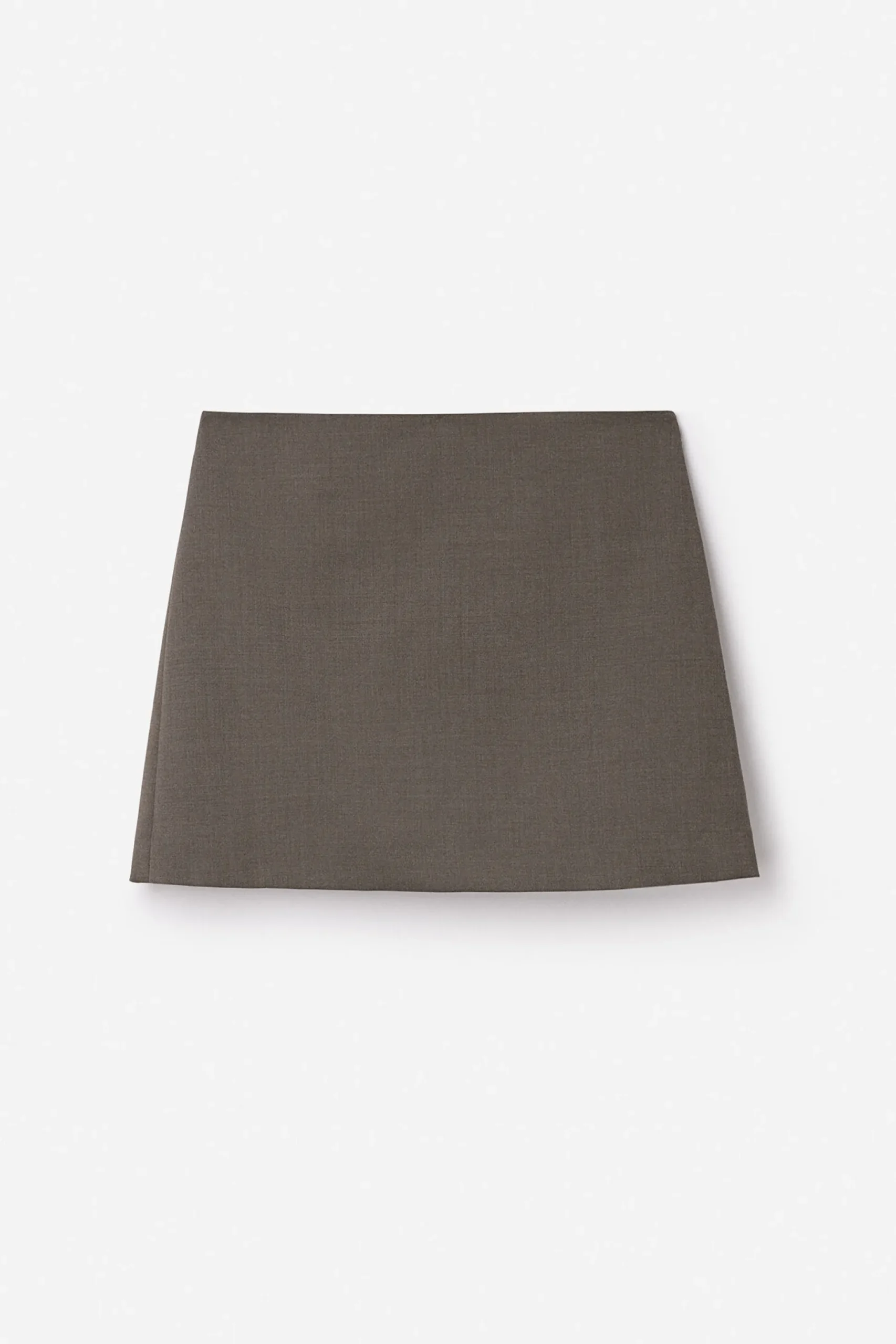 Wool Mini Skirt